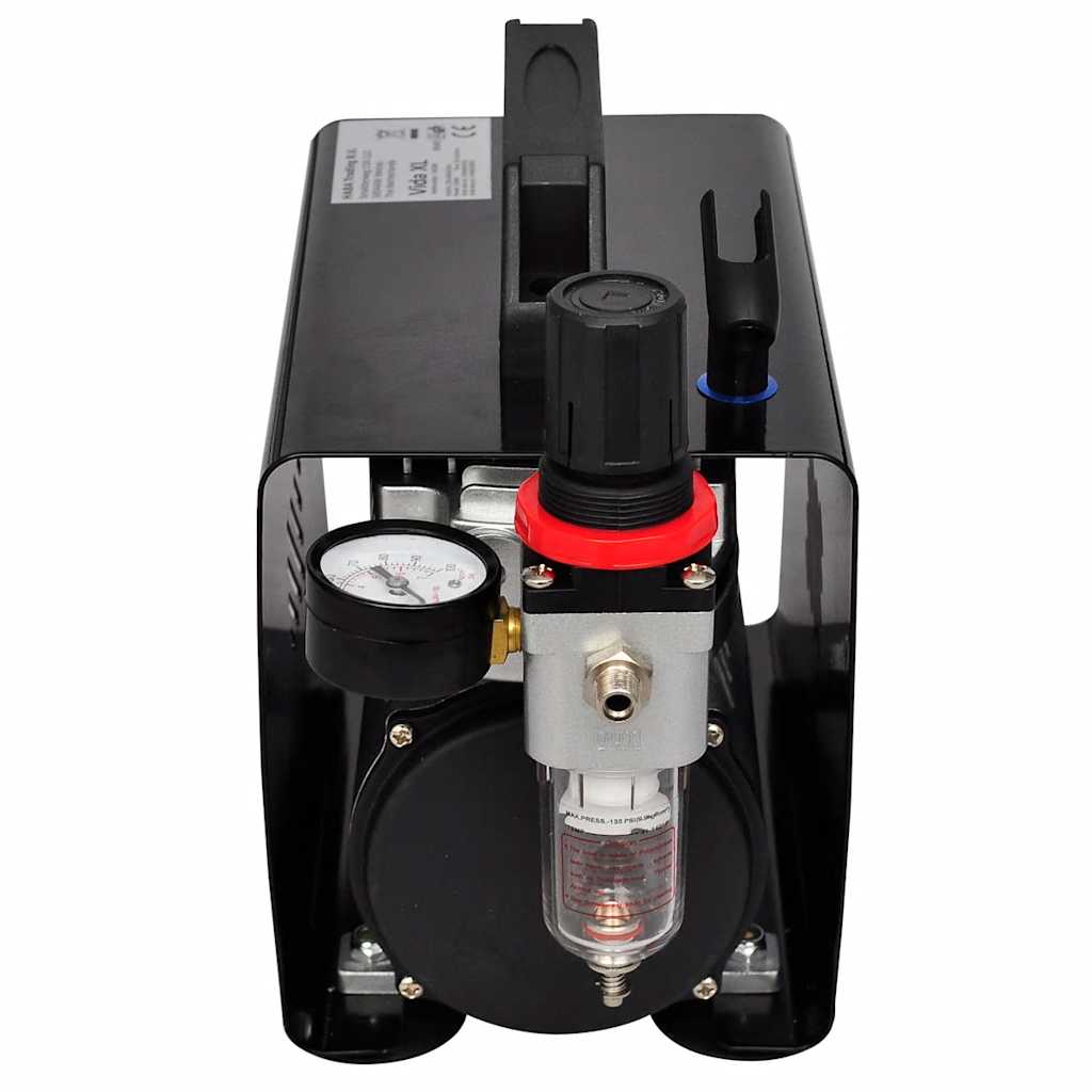 Ensemble de compresseur Vidaxl Airbrush avec 3 pistolets