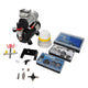 Ensemble de compresseur Vidaxl Airbrush avec 3 pistolets