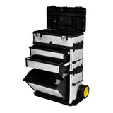Vidaxl Tool Trolley Mobile 3 pièces - afbeelding 2