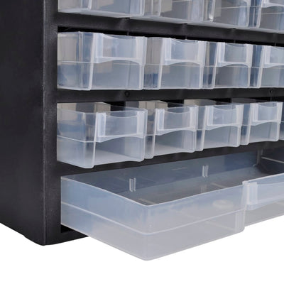 Vidaxl Toolbox Plastique avec 41 tiroirs