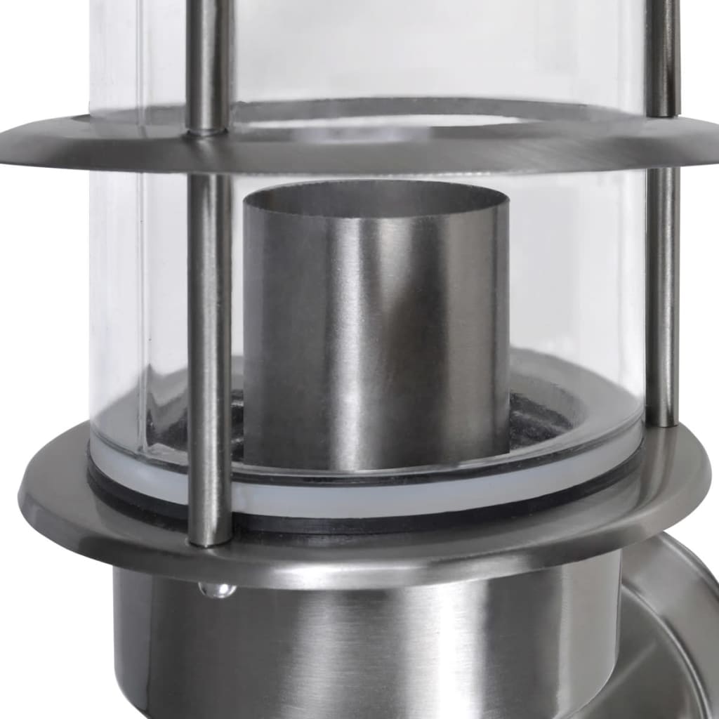 Vidaxl Wall Lampe inoxydable en acier