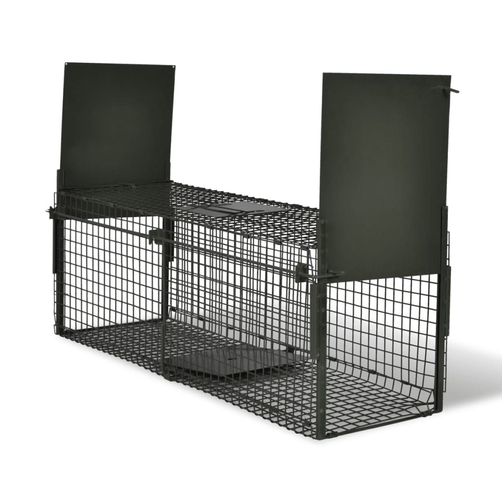 Vidaxl Animal Trap avec 2 portes