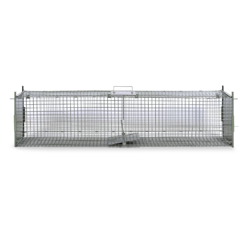Vidaxl Animal Trap avec 2 portes 150x30x30 cm