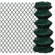 Vidaxl Gaashek 0,8x25 m en acier vert