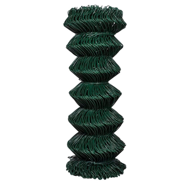 Vidaxl Gaashek 1x25 m en acier vert