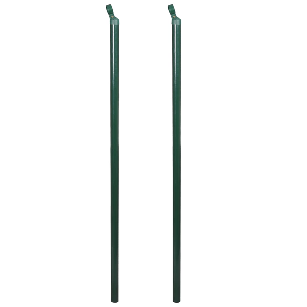 Vidaxl Postes de support pour clôture 2 ST 150 cm