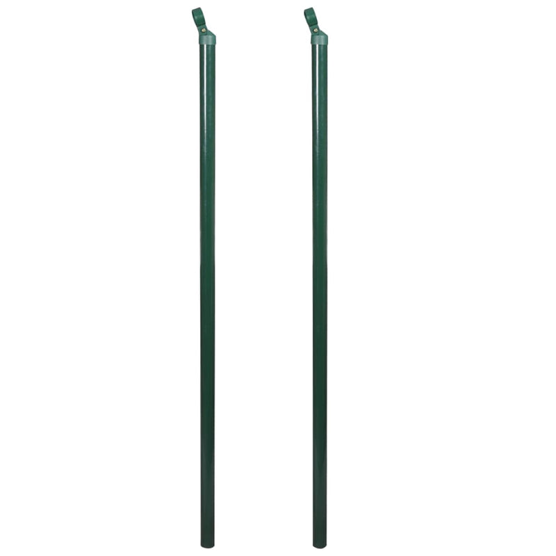 Vidaxl Postes de support pour clôture 2 ST 150 cm