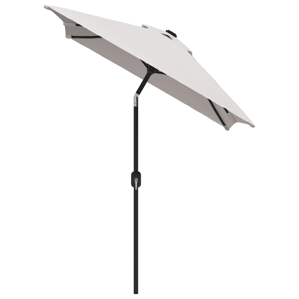 Vidaxl parasol quadrangulaire sable blanc 200 x 300 cm