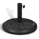 Vidaxl Parasol Foot autour de la résine