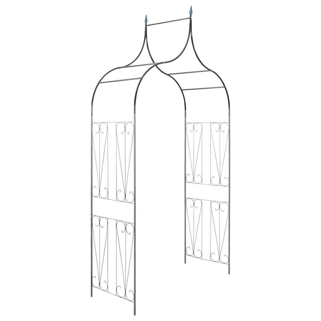 Vidaxl Garden Arch Spear Design vert foncé