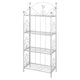 Rack de plante carré de Vidaxl Maria (blanc)