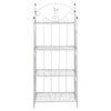 Rack de plante carré de Vidaxl Maria (blanc)
