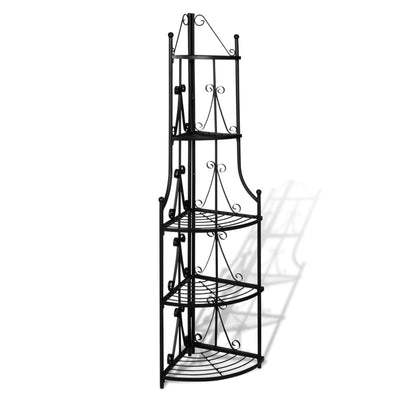 Vidaxl Hushy Plant Rack Romy (noir)