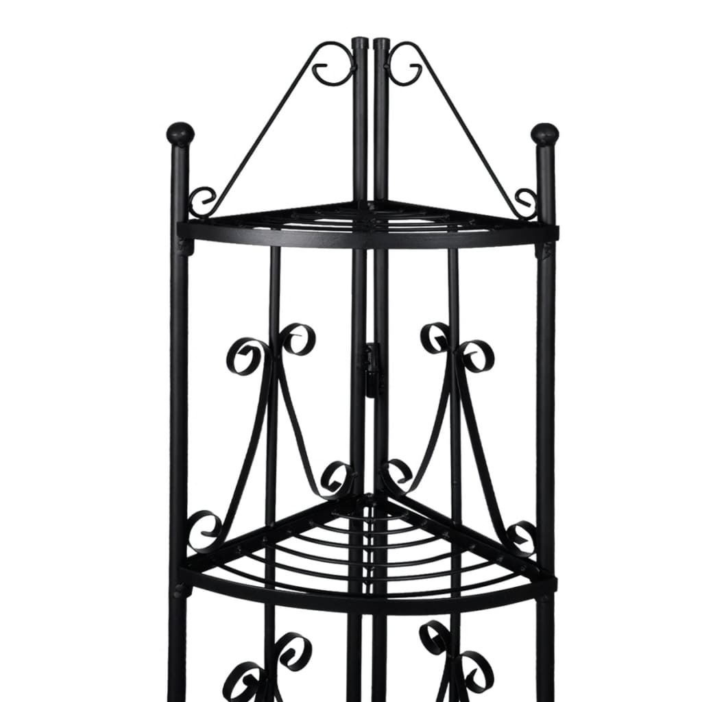 Vidaxl Hushy Plant Rack Romy (noir)