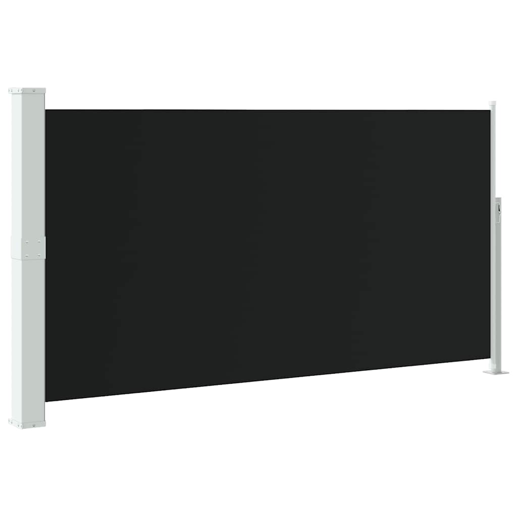 Vidaxl Wind Scred Sundable Extenable 160x300 cm noir