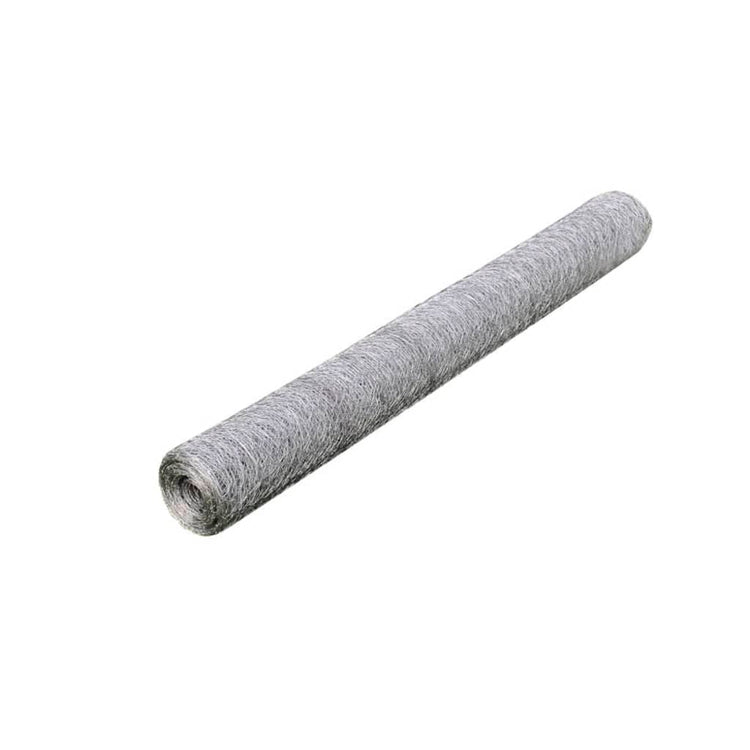 Vidaxl Poulet Fil 25x1 m Galvanisé en acier argenté coloré