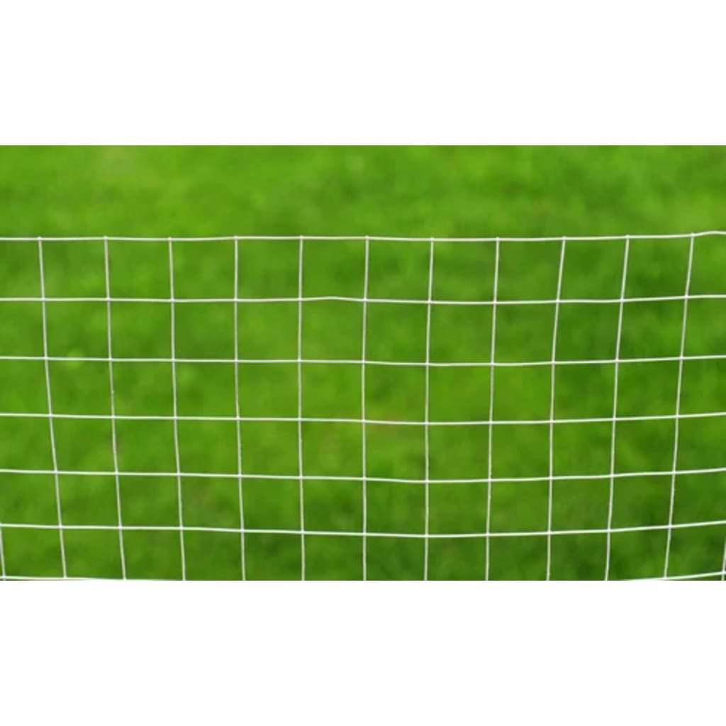 Vidaxl Poulet Fil 25x1 m Galvanisé en acier argenté coloré