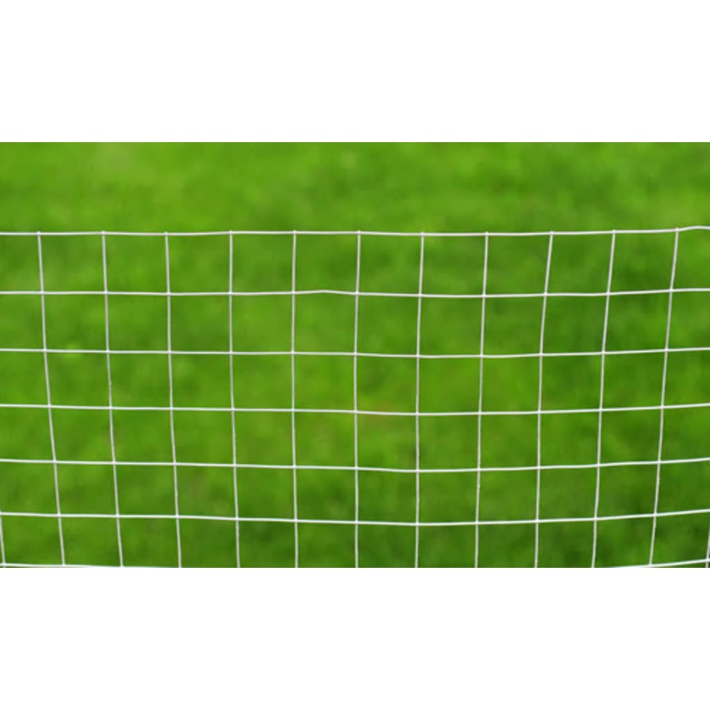 Vidaxl Poulet Fil 25x1 m Galvanisé en acier argenté coloré