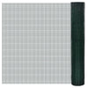 Vidaxl Poulet Fil 10x1 m Galvanisé Acier avec revêtement en PVC vert