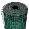 Vidaxl Poulet Fil 25x1 m Galvanisé Steel avec revêtement en PVC vert