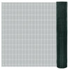 Vidaxl Poulet Fil 25x1 m Galvanisé Steel avec revêtement en PVC vert
