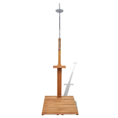 Vidaxl en bois tuindouche