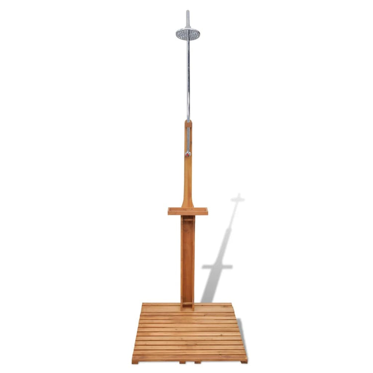 Vidaxl en bois tuindouche