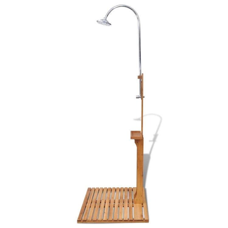 Vidaxl en bois tuindouche