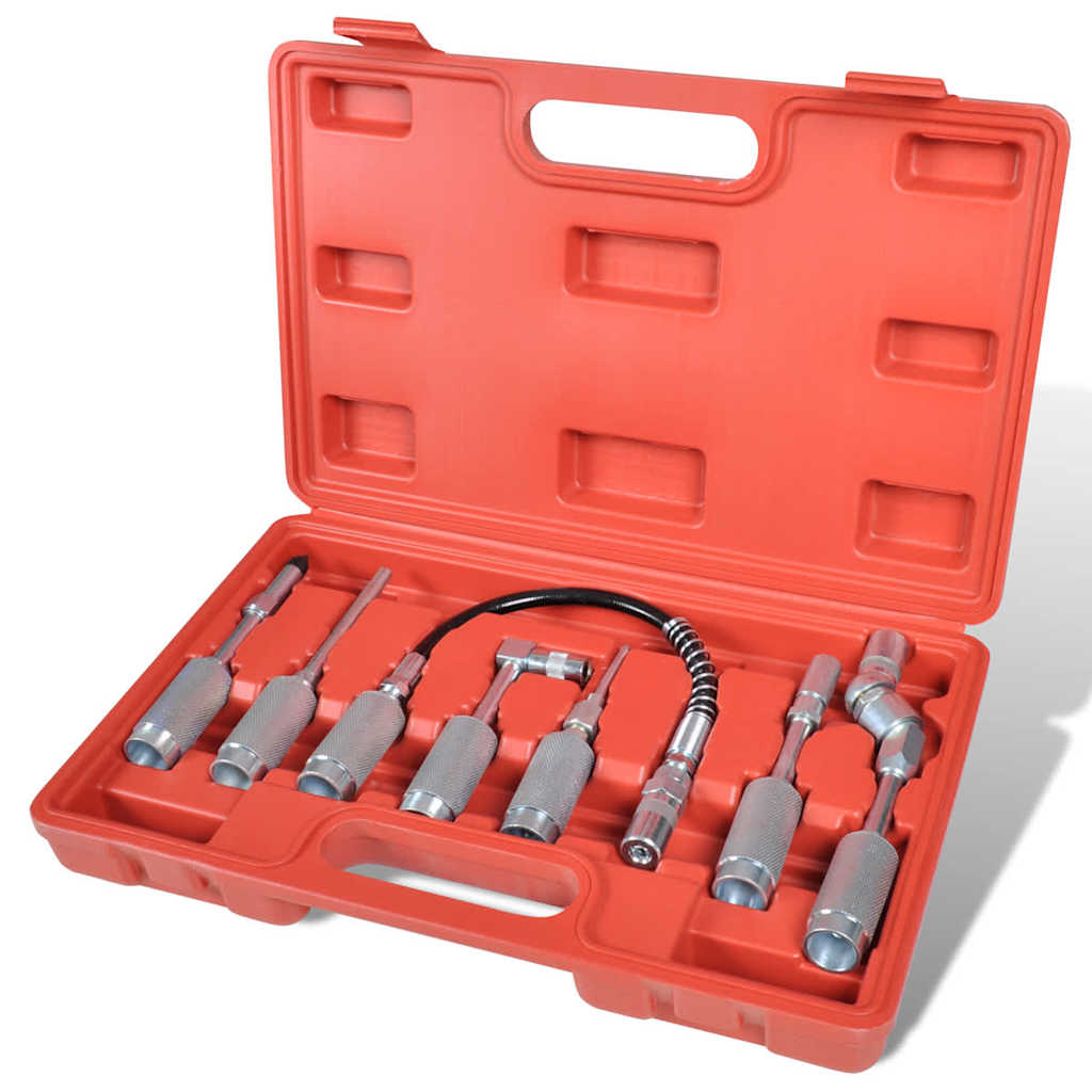 Adaptateur de tuyau de lubrification Vidaxl 7 pièces