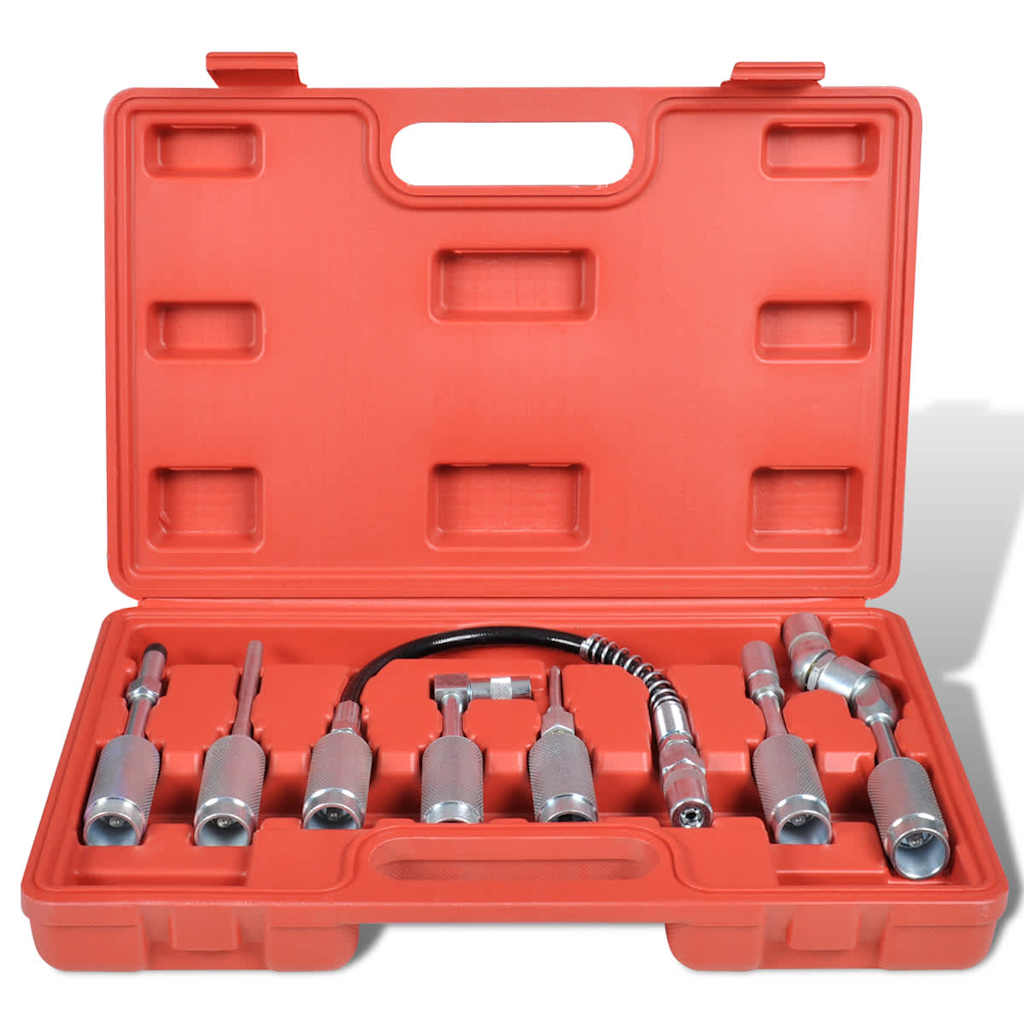 Adaptateur de tuyau de lubrification Vidaxl 7 pièces