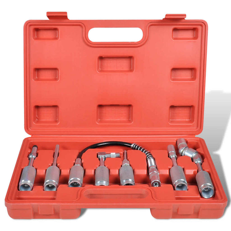 Adaptateur de tuyau de lubrification Vidaxl 7 pièces