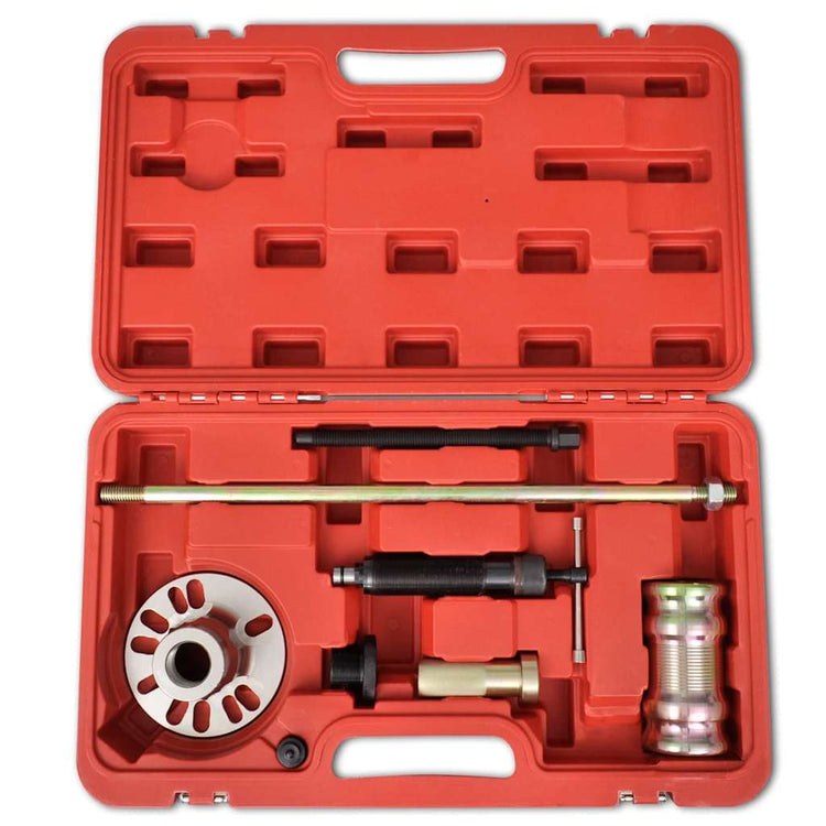 Puller du moyeu de roue hydraulique Vidaxl avec marteau 10 tonnes
