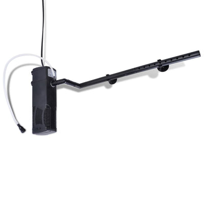 Pompe de filtre Aquarium Vidaxl avec carbone actif 800L U