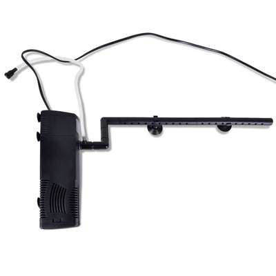 Pompe de filtre Aquarium Vidaxl avec carbone actif 800L U