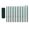 Vidaxl Eurohek 25x1,5 m en acier vert
