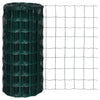 Vidaxl Hek 10x0,8 m en acier vert