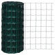 Vidaxl Hek 10x0,8 m en acier vert