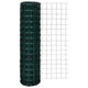 Vidaxl Hek 10x1,5 m en acier vert