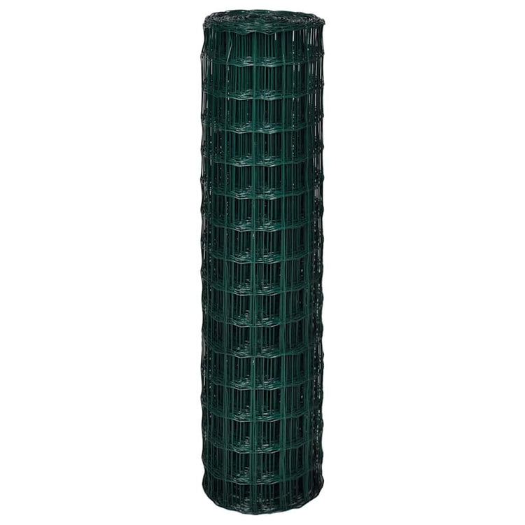 Vidaxl Hek 10x1,5 m en acier vert