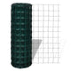 Vidaxx clôture euro vert 1000 x 180 cm fer enduit de PVC