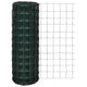 Vidaxl Hek 10x0,8 m en acier vert
