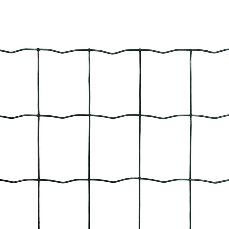 Vidaxl Hek 10x1,0 m en acier vert