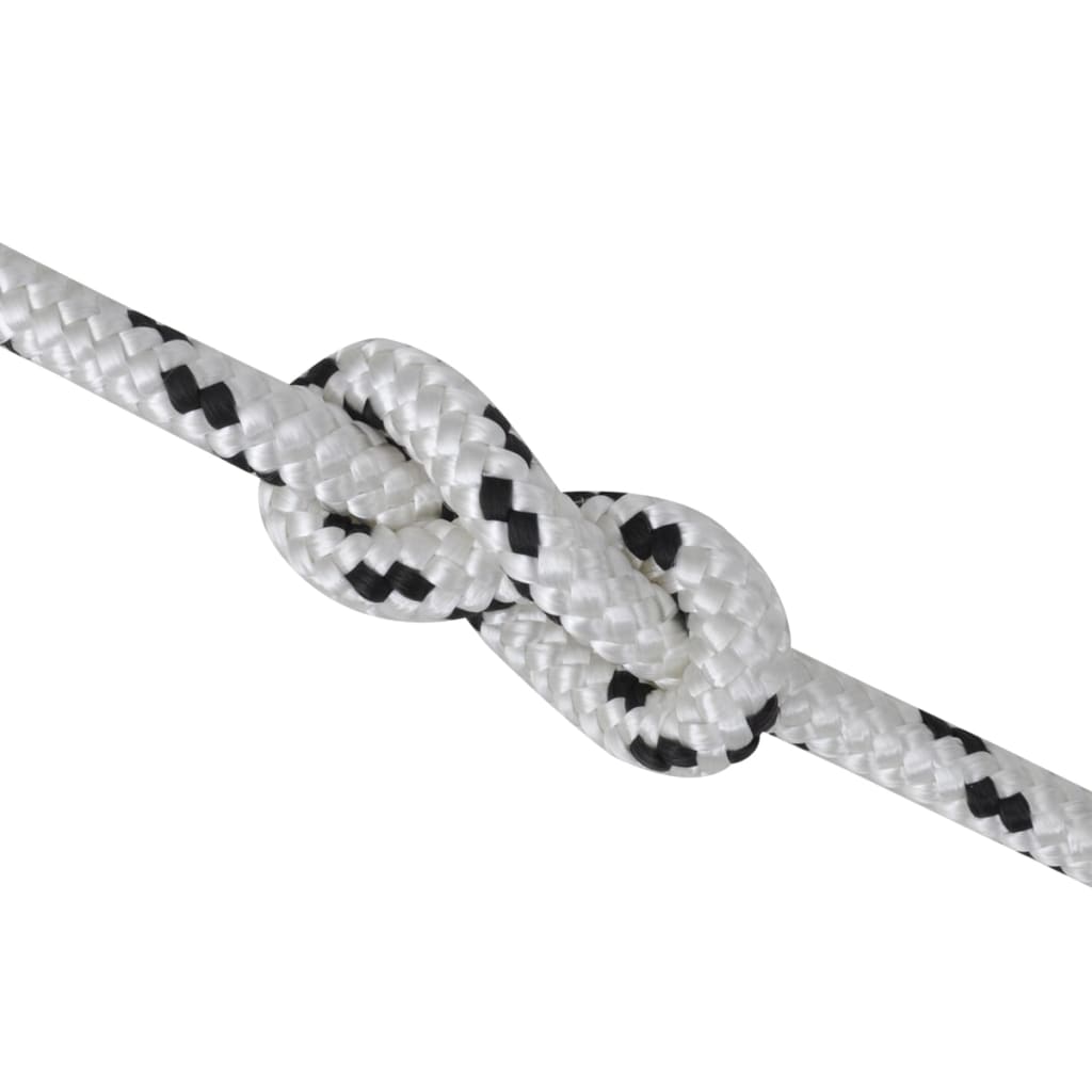 Vidaxl Boat Rope Polyester tressé 10 mmx50m