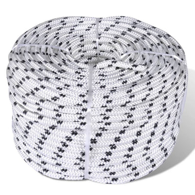 Vidaxl Boat Rope Polyester tressé 12 mmx50m