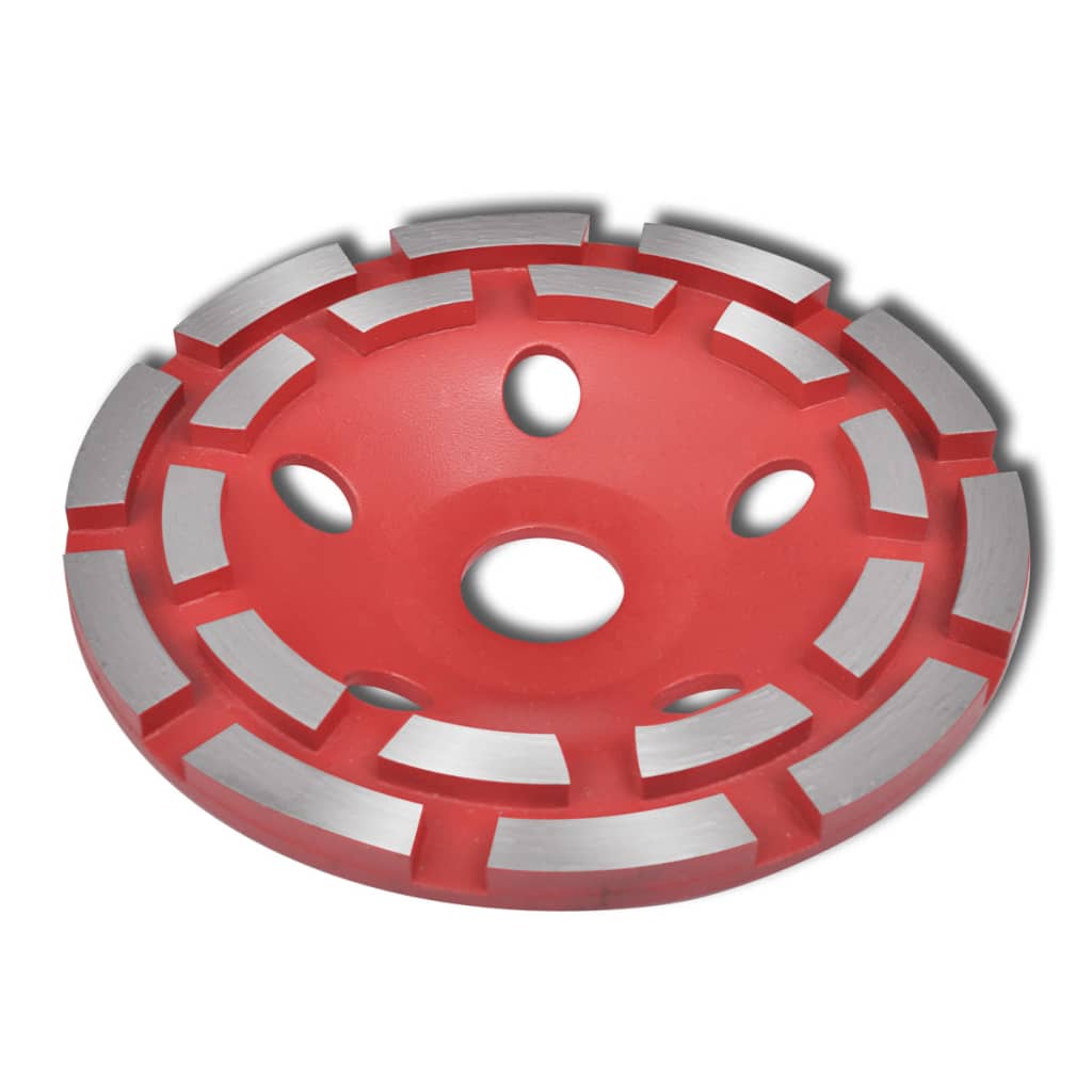Disque de ponçage vidaxl avec tête de diamant 125 mm