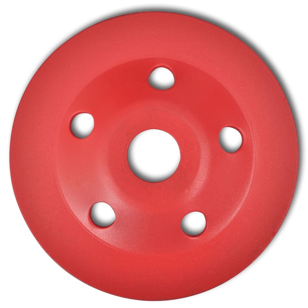 Disque de ponçage vidaxl avec tête de diamant 125 mm