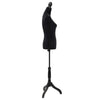 Vidaxl estalage poupée torse femme noire