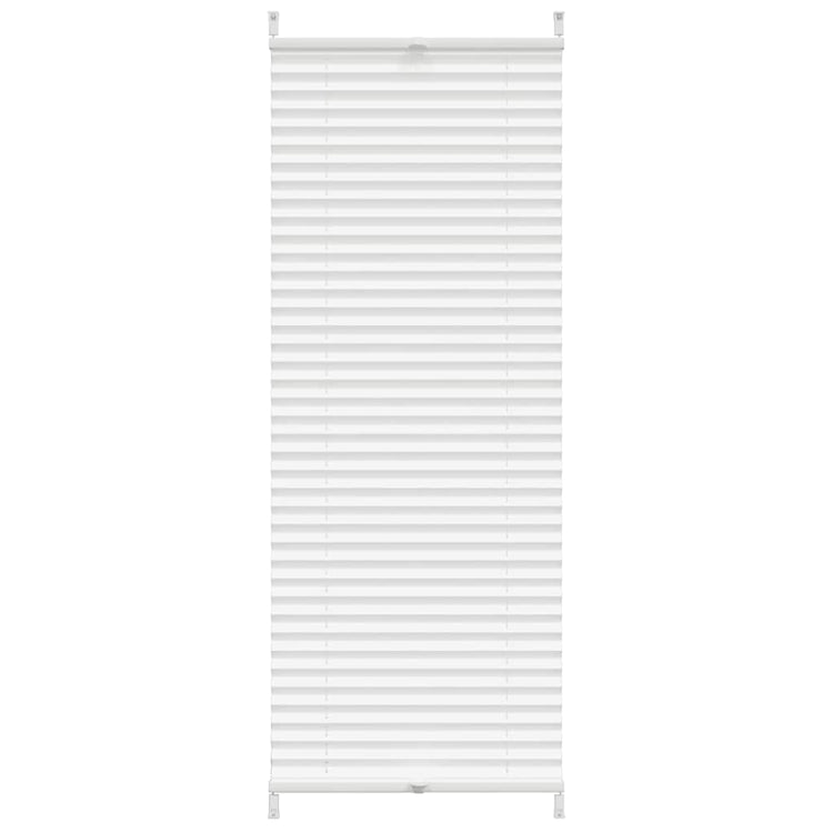 Vidaxl Plisséjalind 40x125 cm blanc