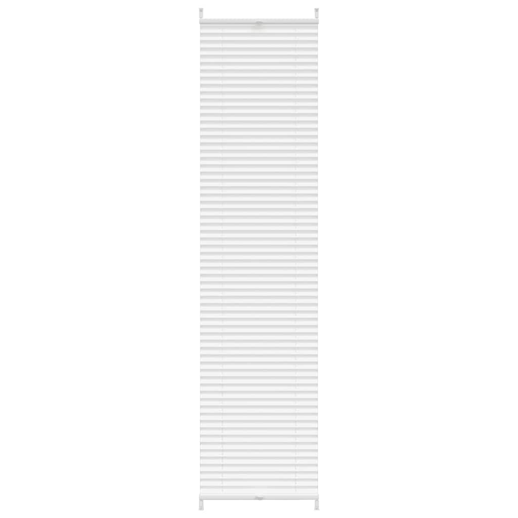 Vidaxl rouleau aveugle 40x200 cm plissé blanc