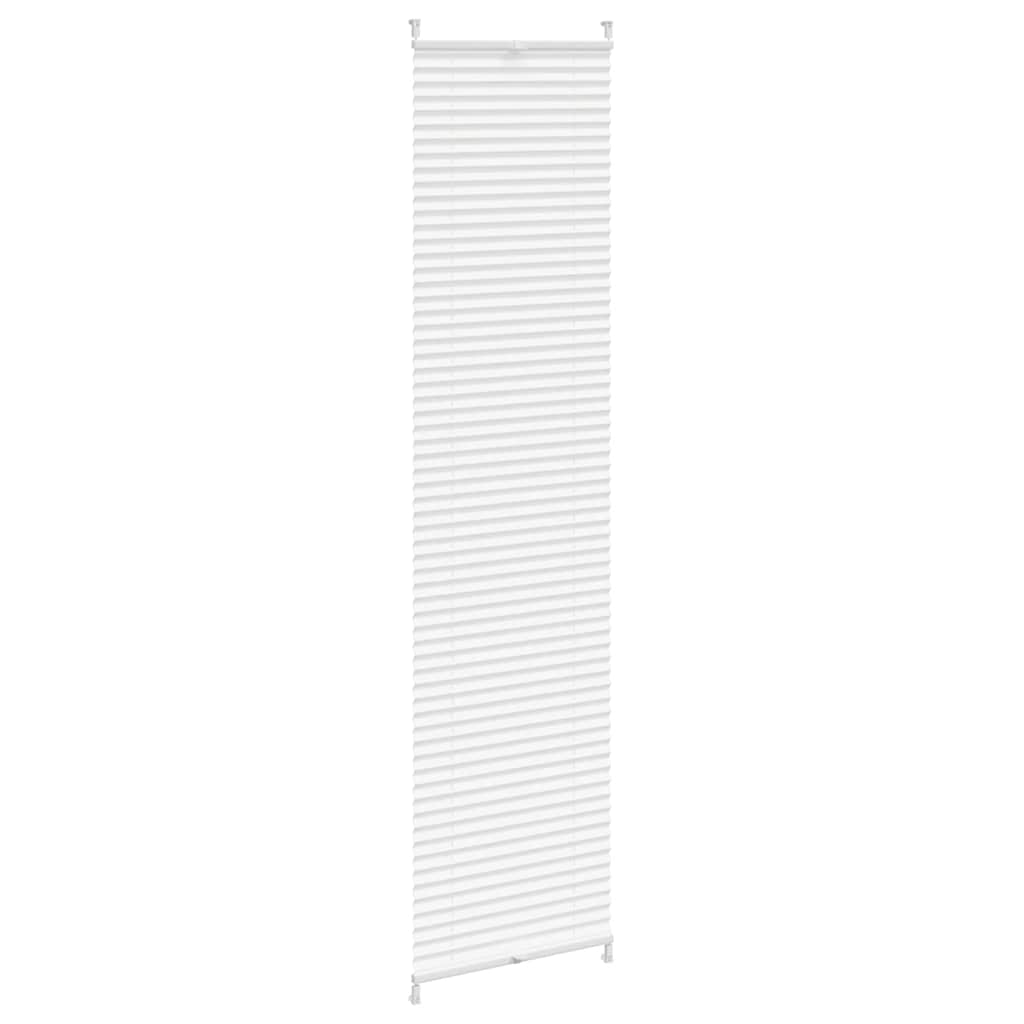 Vidaxl rouleau aveugle 40x200 cm plissé blanc